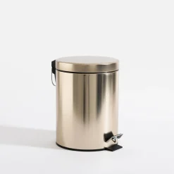 Kosz na śmieci złoty 3 l