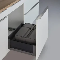 Kosz na odpady antracytowy PULLBOY VARIO 9XL 600/ 26+11