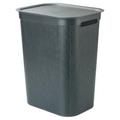 Kosz na pranie antracytowy BRISEN 50 l