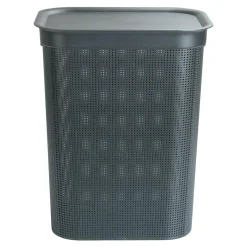 Kosz na pranie antracytowy BRISEN 50 l