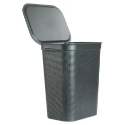 Kosz na pranie antracytowy BRISEN 50 l
