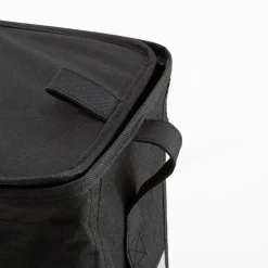 Kosz na pranie z pokrywką na kółkach 39x19x60 cm