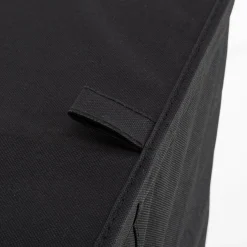 Kosz na pranie z pokrywką na kółkach 40x33x60 cm