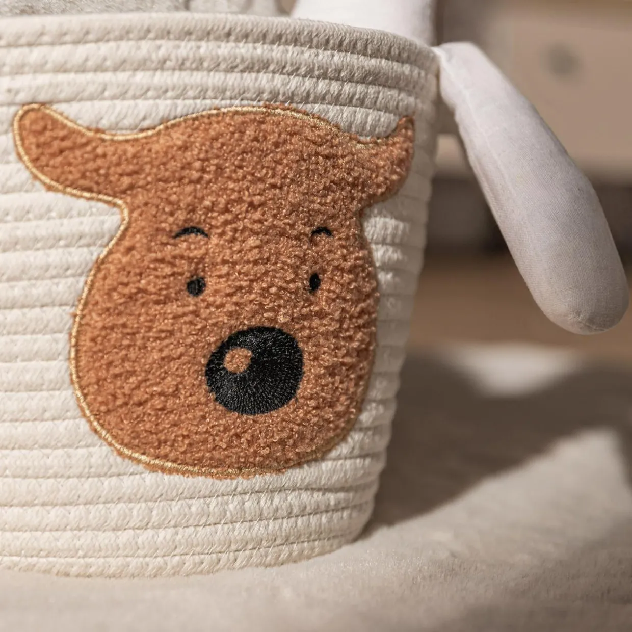 Kosz na zabawki MIŚ 27×21,3×27,5 cm