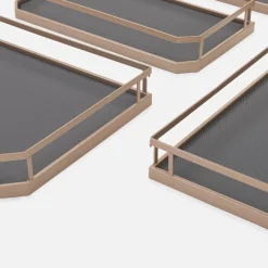 Kosze do cargo narożnego, champagne gold