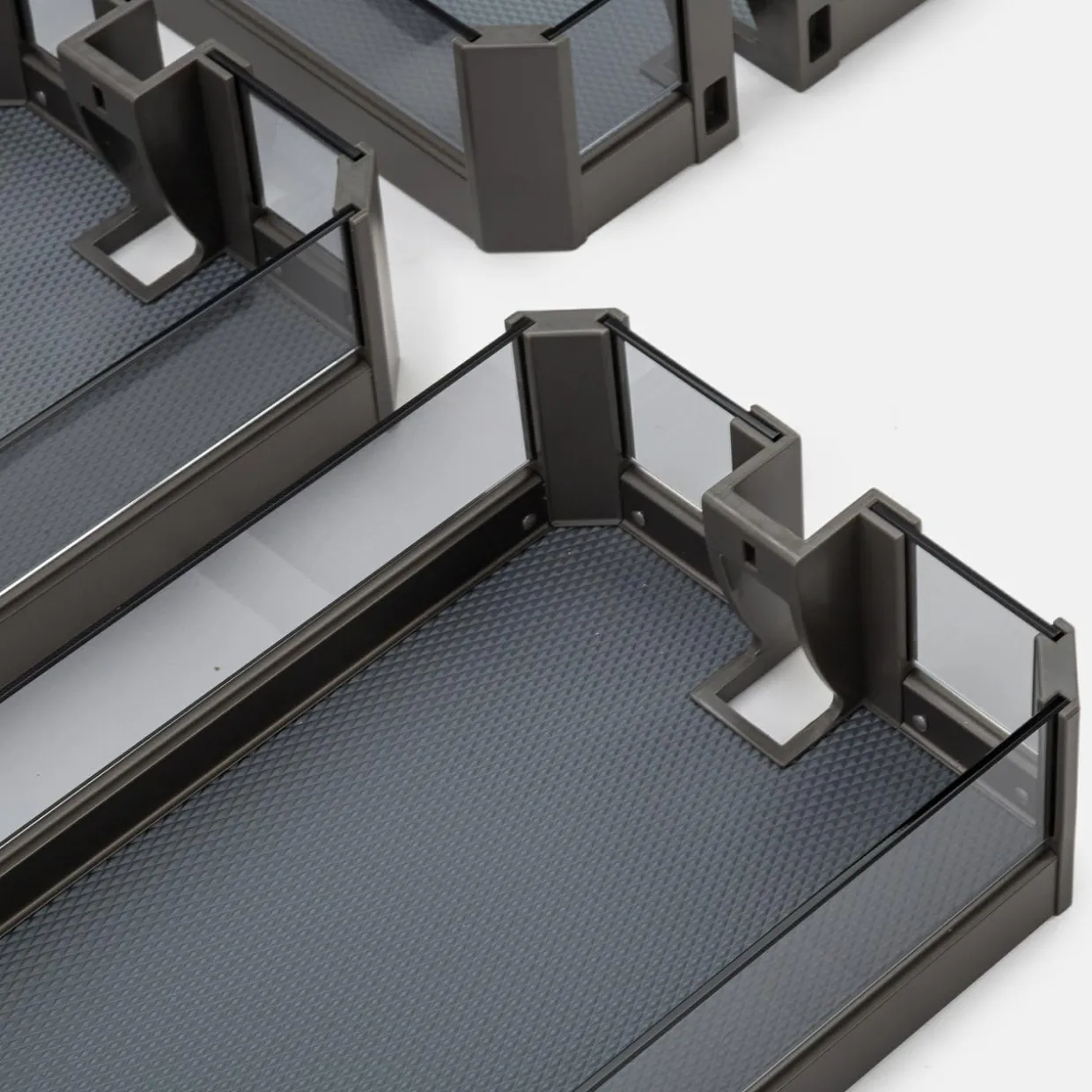 Kosze do cargo wysokiego 30 cm, highclass grey