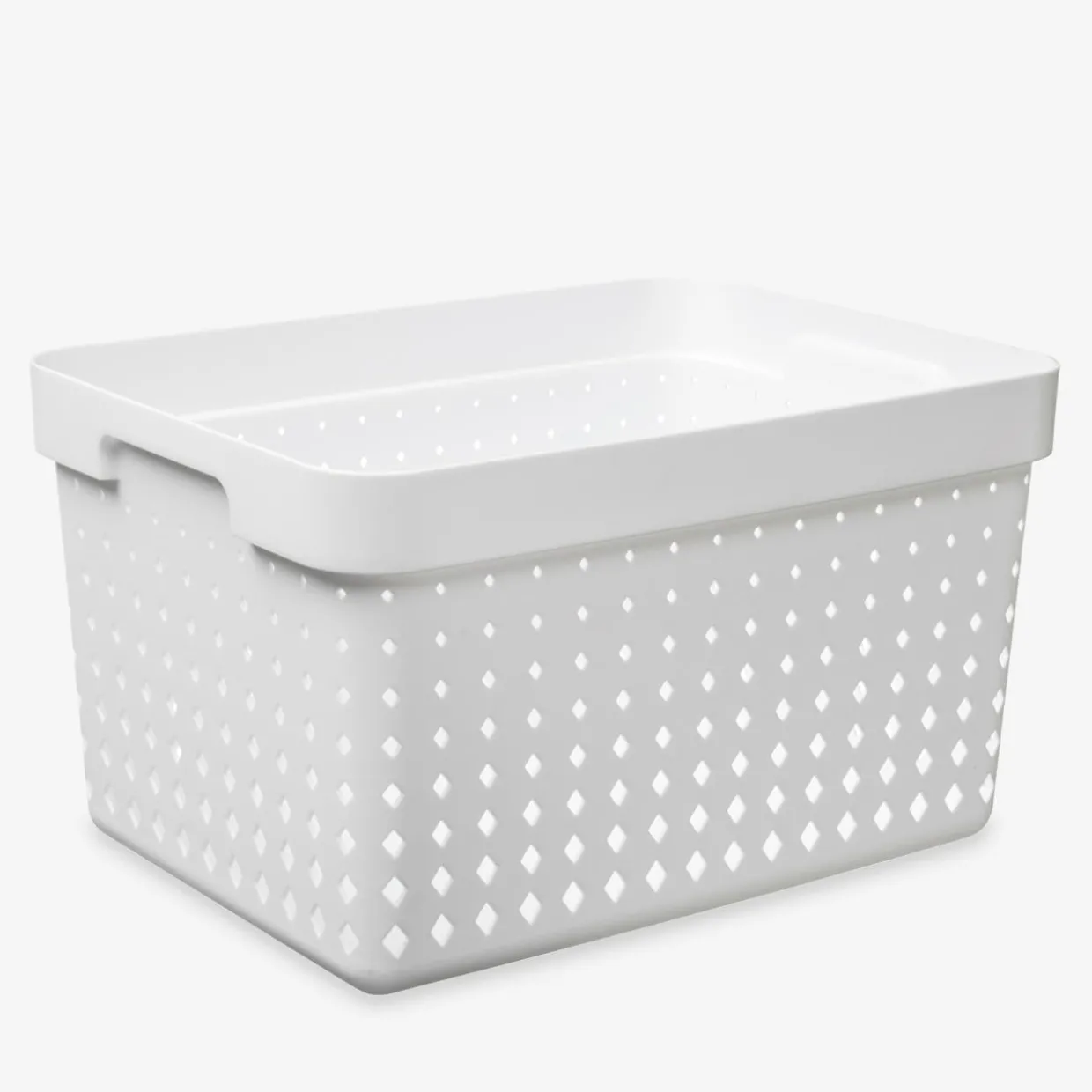 Koszyk biały SEOUL L