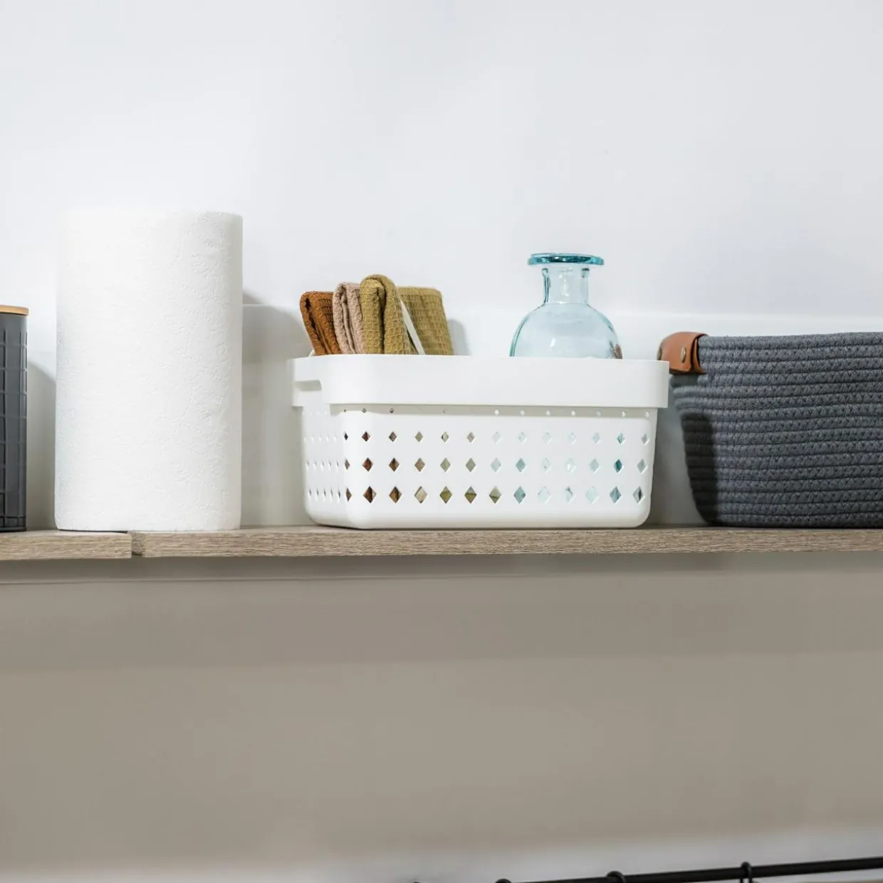 Koszyk biały SEOUL S