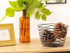 Koszyk na owoce metalowy 24x21x18