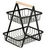 Koszyk na owoce 2-poziomy 27x17x28,8 cm