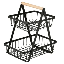 Koszyk na owoce 2-poziomy 27x17x28,8 cm