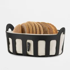 Koszyk na pieczywo czarny LIVIO