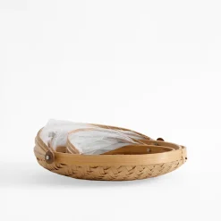 Koszyk z moskitierą, bambusowy 25 cm