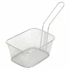 Koszyk ze stali nierdzewnej z rączką do serwowania frytek duży