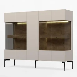 Kredens kaszmirowy do salonu SKY45