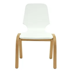 Krzesełko dziecięce białe MAJA