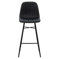 Krzesło barowe czarne LOMME