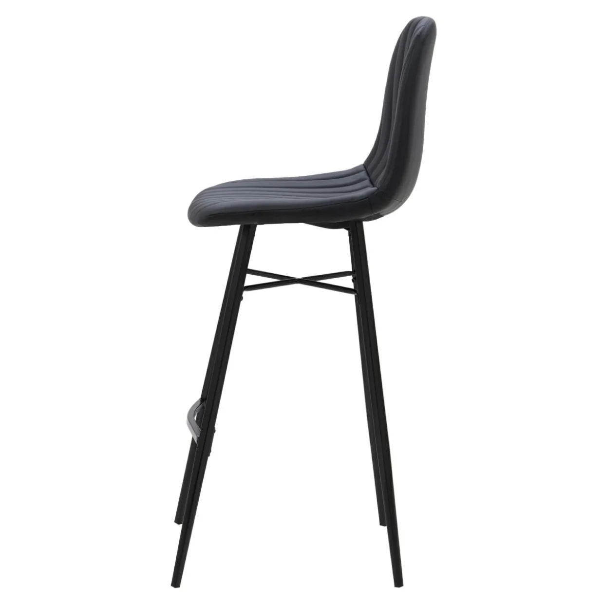 Krzesło barowe czarne LOMME