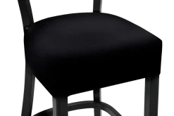 Krzesło barowe czarne RYAN