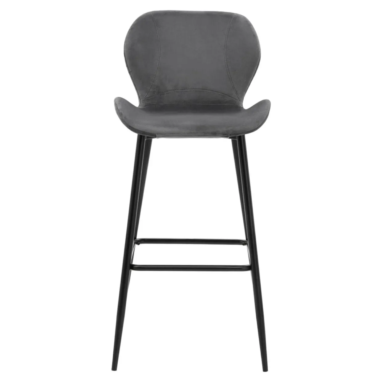 Krzesło barowe szare LAIKA