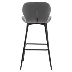 Krzesło barowe szare LAIKA