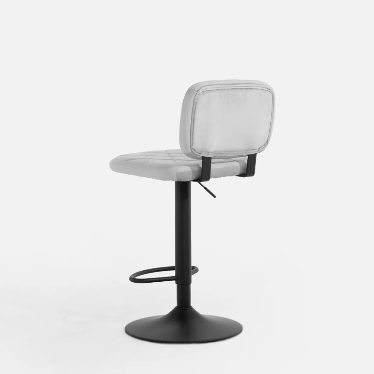 Krzesło barowe szare REVERES