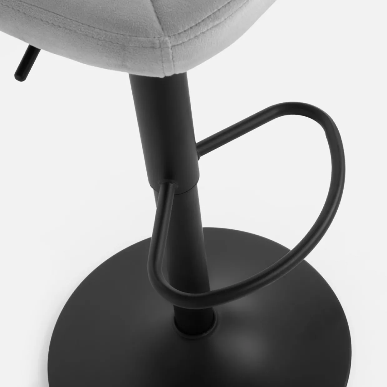 Krzesło barowe szare REVERES