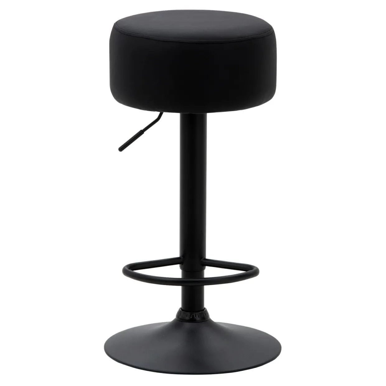 Krzesło barowe z ekoskóry GALIA