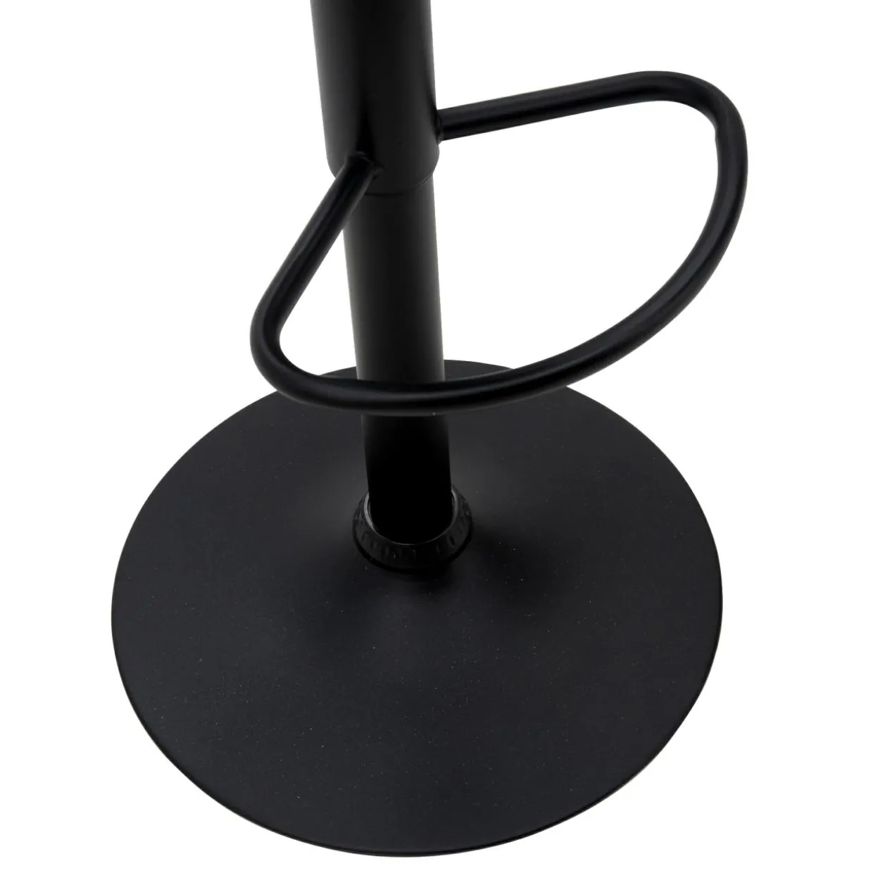 Krzesło barowe z ekoskóry GALIA