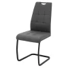 Krzesło na płozie szare ATOLA