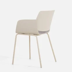 Krzesło ogrodowe FANEMALE beżowe