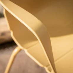 Krzesło ogrodowe FIROSI żółte