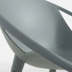 Krzesło ogrodowe HETTIMA jasnoszare