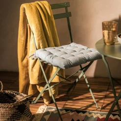 Krzesło ogrodowe składane zielone PEONY