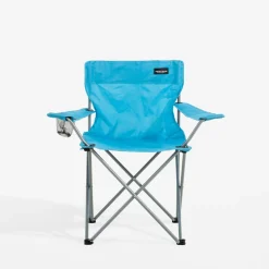 Krzesło składane jasnoniebieskie 51x81 cm