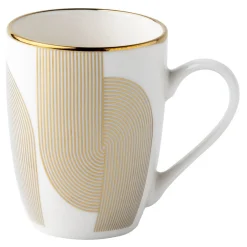 Kubek z nowoczesnym wzorem 330 ml