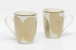 Kubek z nowoczesnym wzorem 330 ml