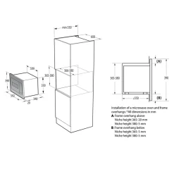 Kuchenka mikrofalowa GORENJE BM235G1SYW biała