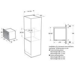 Kuchenka mikrofalowa z grillem GORENJE BM251SG2BG