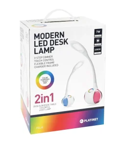 Lampa biurkowa LED PDL20 biała