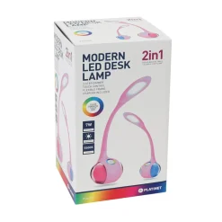 Lampa biurkowa LED PDL20 różowa
