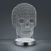 Lampa dekoracyjna LED czaszka SKULL