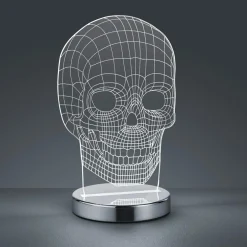 Lampa dekoracyjna LED czaszka SKULL