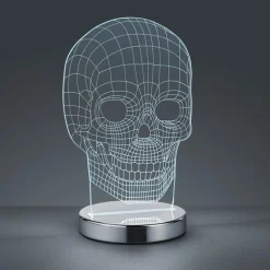 Lampa dekoracyjna LED czaszka SKULL