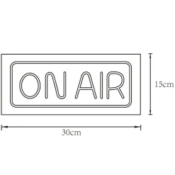 Lampa dekoracyjna LED czerwona NEON ON AIR