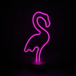 Lampa dekoracyjna LED NEON FLAMINGO