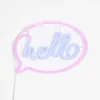 Lampa dekoracyjna LED NEON HELLO