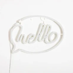 Lampa dekoracyjna LED NEON HELLO