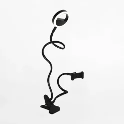 Lampa pierścieniowa LED do selfie z klipsem czarna