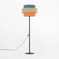 Lampa podłogowa abażur TRIO JUTA